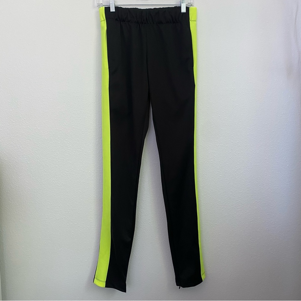 Neon Green Stripe Trackpant